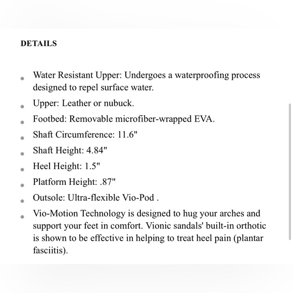 Black Vionic Women’s Chelsea Boots - Picture 3 of 3